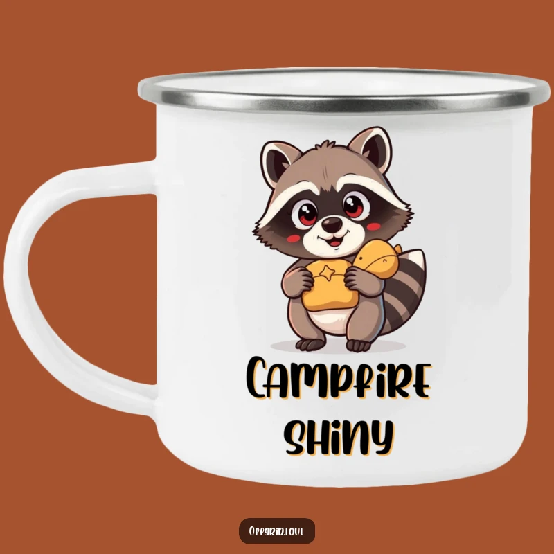 Adventure Ready Funny Raccoon Camping Mug: For Your Next Treasure Hunt, Funny Gift