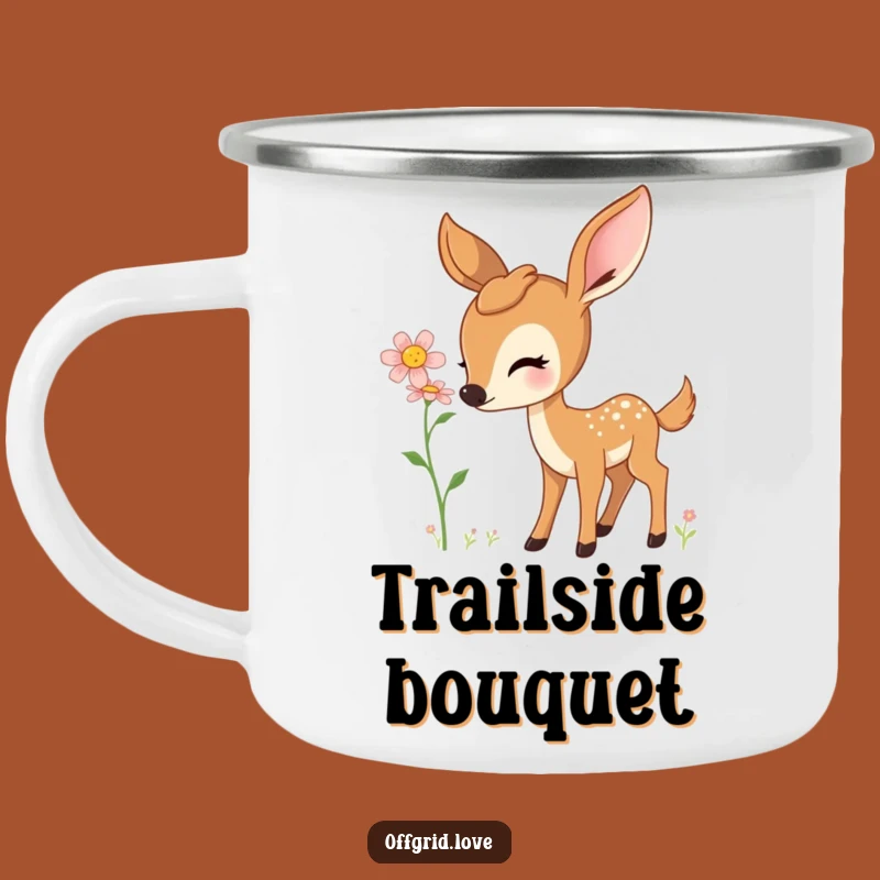 Wilderness Wonder Deer Camping Mug: Your Companion for Nature, Great Funny Gift