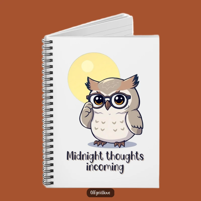 Funny Owl Spectacles Notebook: Wise Journaling & Sharp Notes, Perfect Humorous Gift